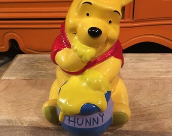 pooh bear dog toy