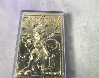 23k Gold Pokemon Etsy