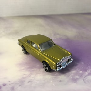 Vintage Die Cast Playart Toy Car -  Rolls Royce Silver Shadow 1980&#39;s Nostalgia - Used Shape