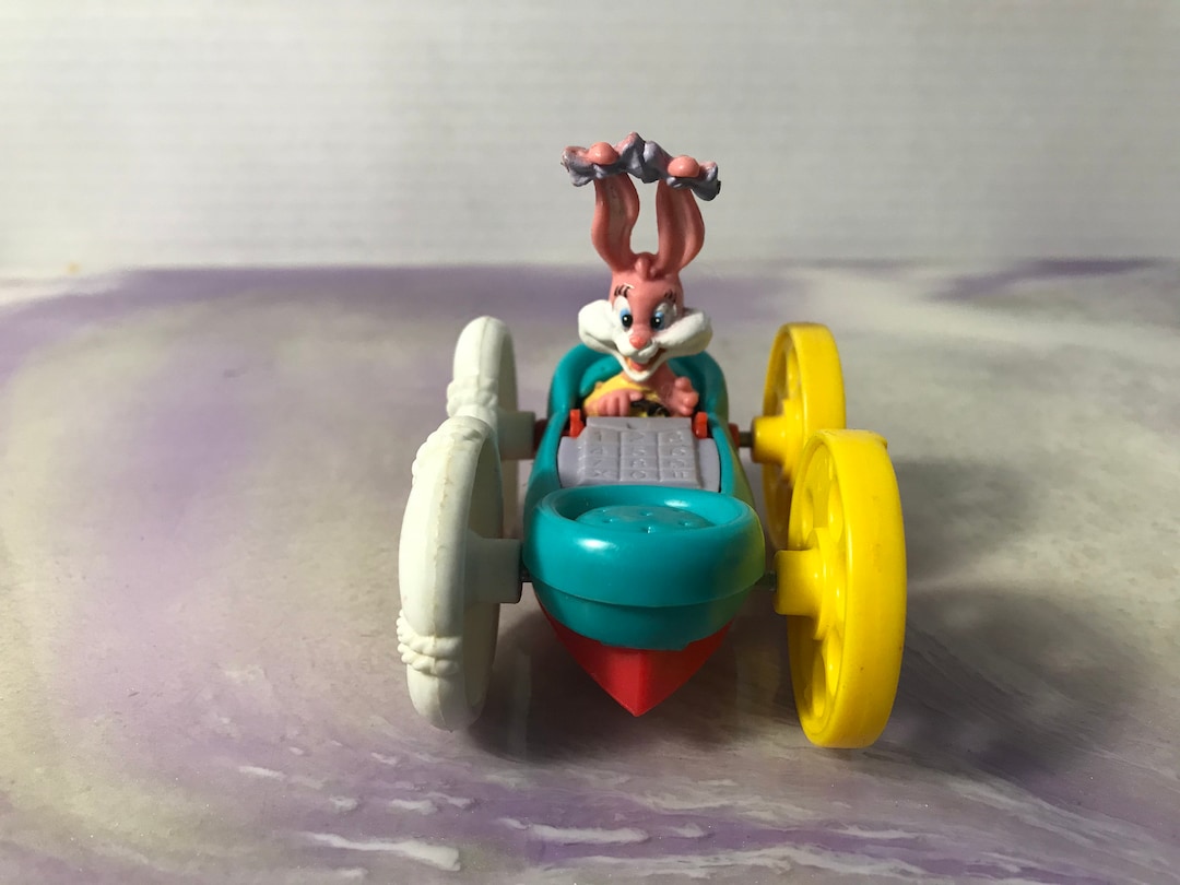 Vintage 1990 Tiny Toons Adventures Mcdonalds Happy Meal Toy Flip