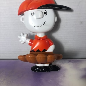 Vintage Avon Charlie Brown Themed Soap Holder - Mounted Soap Holder Peanuts Themed