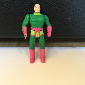 Vintage 1985 Kenner DC Super Powers Lex Luthor Action Figure Working - Rare Vintage Figure