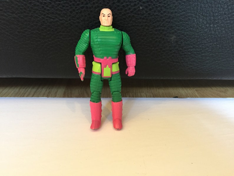 Vintage 1985 Kenner DC Super Powers Lex Luthor Action Figure Working Rare Vintage Figure