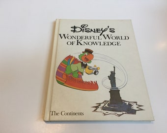 Vintage Disney Book Collection - Wonderful World of Knowledge