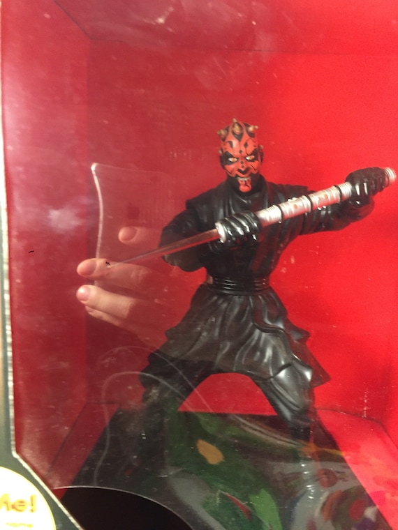 Vintage Star Wars Episode 1 Interactive Talking Bank Darth Maul