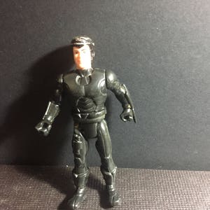 Vintage Rare James Bond Jr. Night Ninja Action Figure James Bond Figure action figure 1990 Hasbro