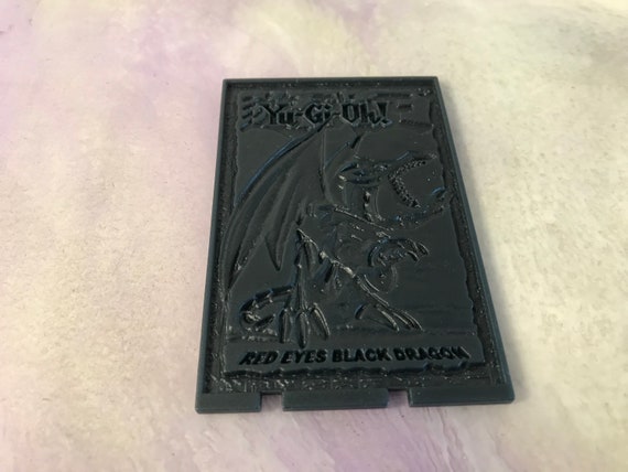 Vintage Yugioh Plastic Card Accessory PVC Cake Topper - Red Eyes Black  Dragon Trading Card Rare Vintage 1990's Yu-gi-oh Toy Nostalgia - Etsy