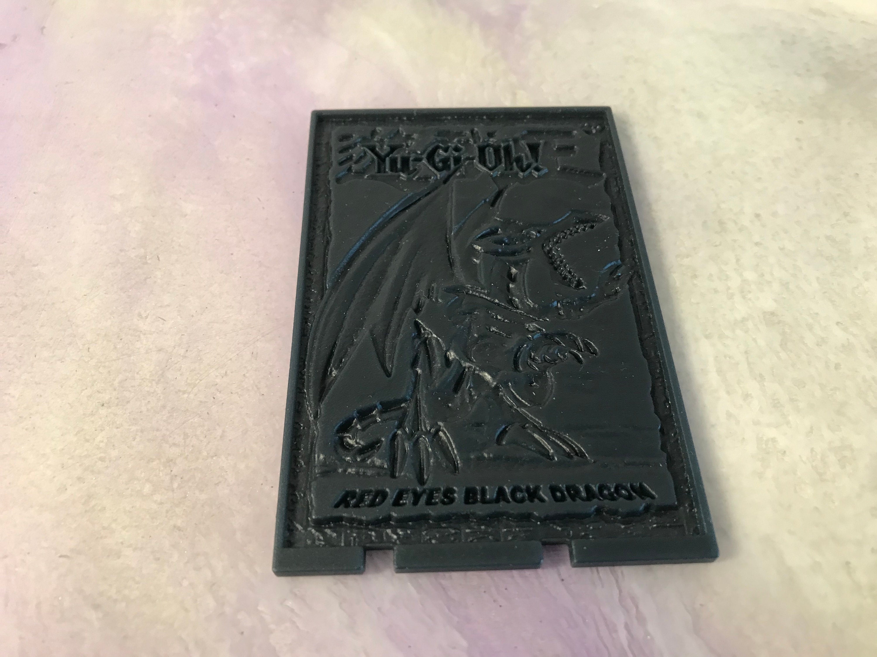 Vintage Yugioh Plastic Card Accessory PVC Cake Topper - Red Eyes Black  Dragon Trading Card Rare Vintage 1990's Yu-gi-oh Toy Nostalgia - Etsy