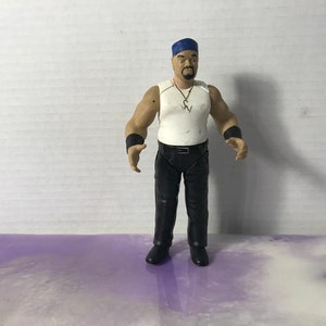 Vintage 90&#39;s WWE Loose 1997 Savio Vega Action Wrestling Figure Jakks Titan Tron Live
