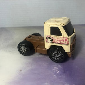 Vintage 1970er 80er Tonka Buddy L Corp Brauner LKW - Seltene Vintage Stahl - 70er Vintage Nostalgie