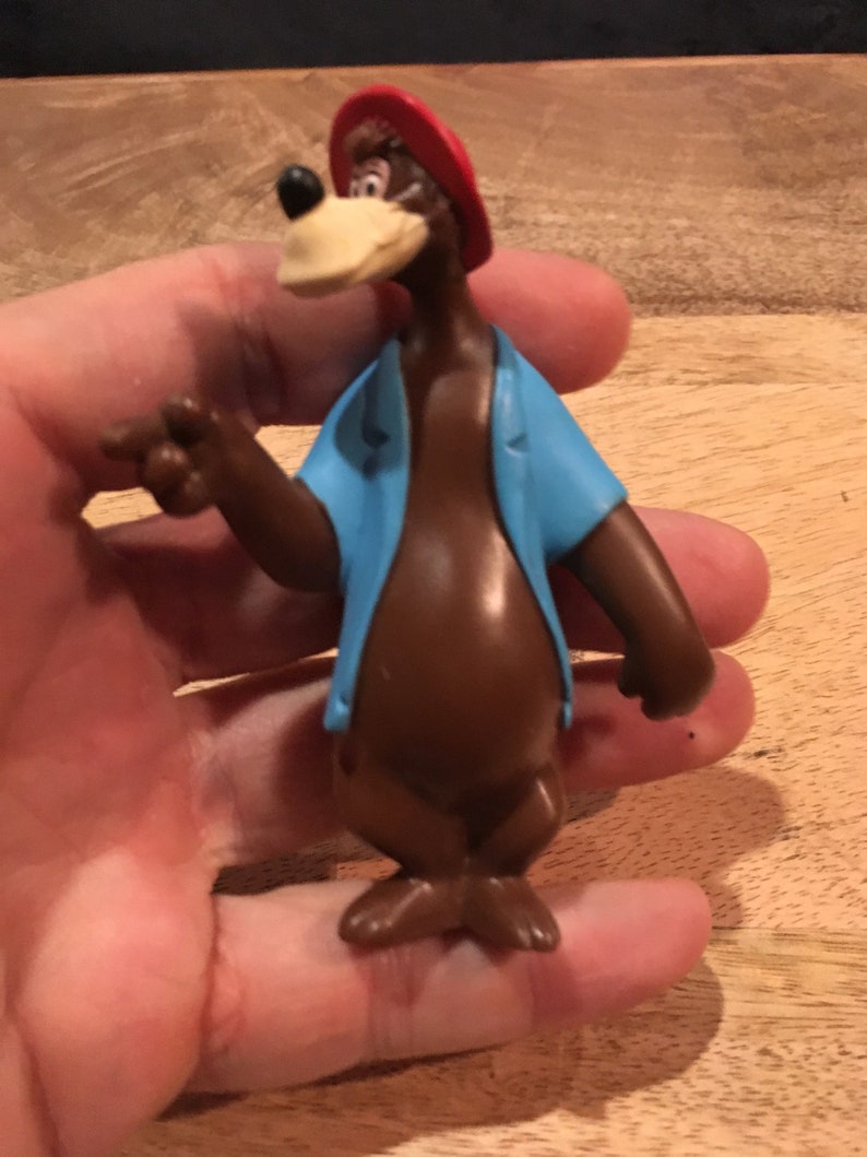 4 Inch Br/'er Bear figure PVC Cake Topper Rare Vintage Toy Disney Nostalgia figure! Vintage Disney Song of the South