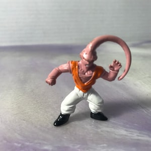 Vintage Dragonball Z-miniatuur Dragon Ball Z-figuur van 1 inch - BUU - Mighty Max/Polly Pocket Styled miniatuurfiguur.