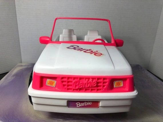 Vintage 1994 Barbie Beach Car WHITE Convertible - Etsy