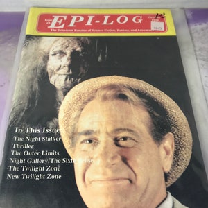 Vintage Rare EPI-LOG Magazine October 1990 #3 - Awesome Piece of Nostalgia Sealed