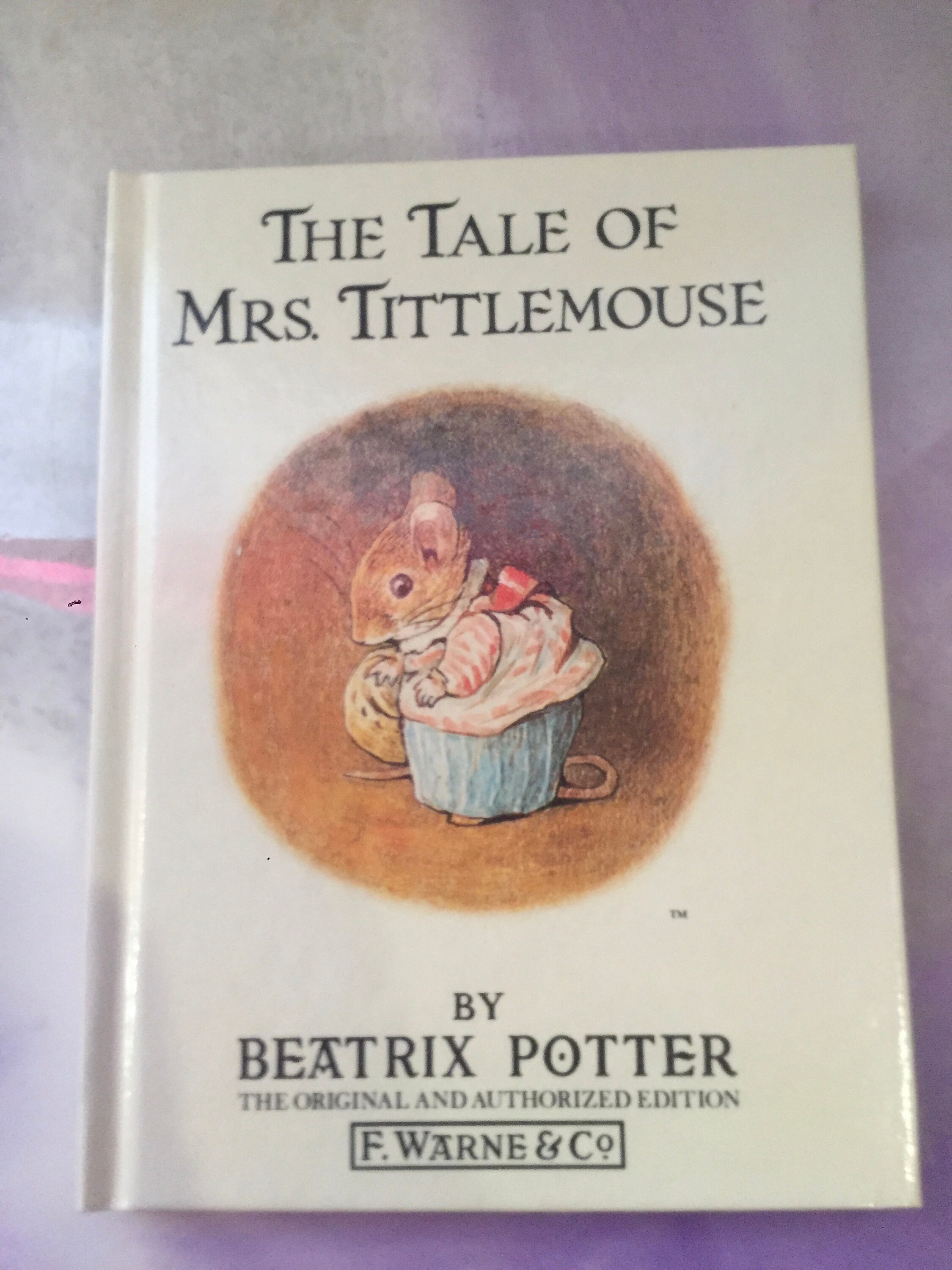 Mrs Thomasina Tittlemouse: Granny Square Book Cover & Pencil Scribblings