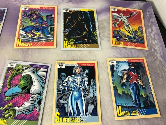 rare 1991 marvel cards Amazon.com: Impel 1991 Marvel Universe Series II Base Set of 162 Trading  Cards NM/M Spider-Man, X-Men : Collectibles & Fine Art main image 0