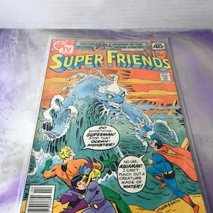 Vintage DC Comics - Super Friends #17 - Rough Shape - Vintage 1980&#39;s DC Comics Cartoon Nostalgia