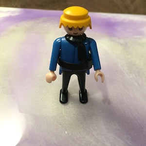 Vintage Playmobil Figure- Rare Vintage Playmobil Police Playset - Police Officer  Rare Vintage Playmobil