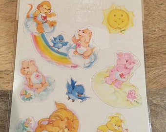 Vintage NEW American Greetings 1980&#39;s CARE BEARS Mobile Decoration On String Preassembled Vintage Nostalgia! New in Package