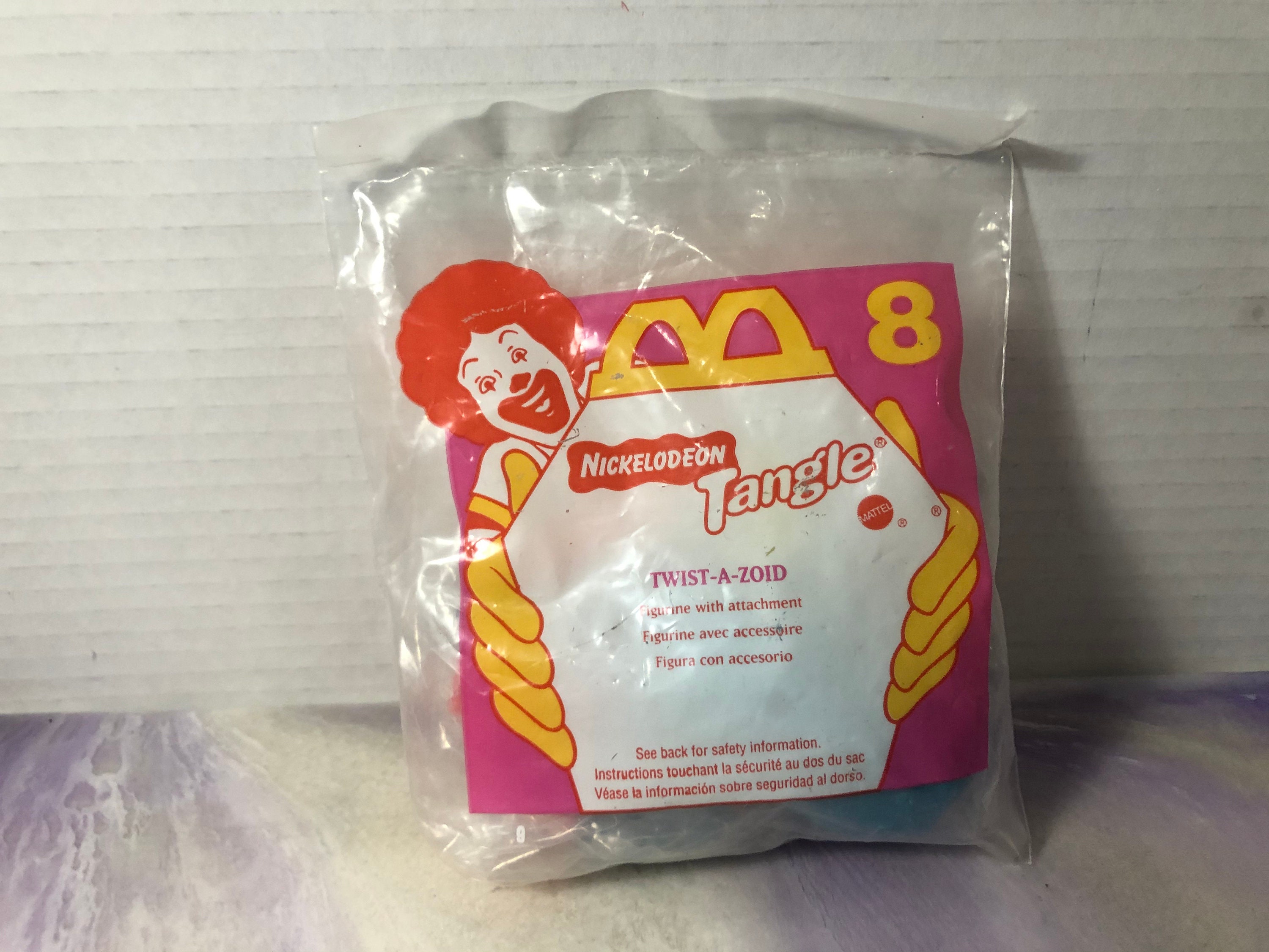 Vintage Brand New 1996 Mcdonalds Nickelodeon Tangle Twist A - Etsy Canada
