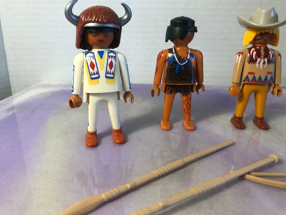playmobil プレイモービル インディアン ネイティブアメリカン まとめ売 ヴィンテージ プレイモービル ネイティブアメリカン インディアン