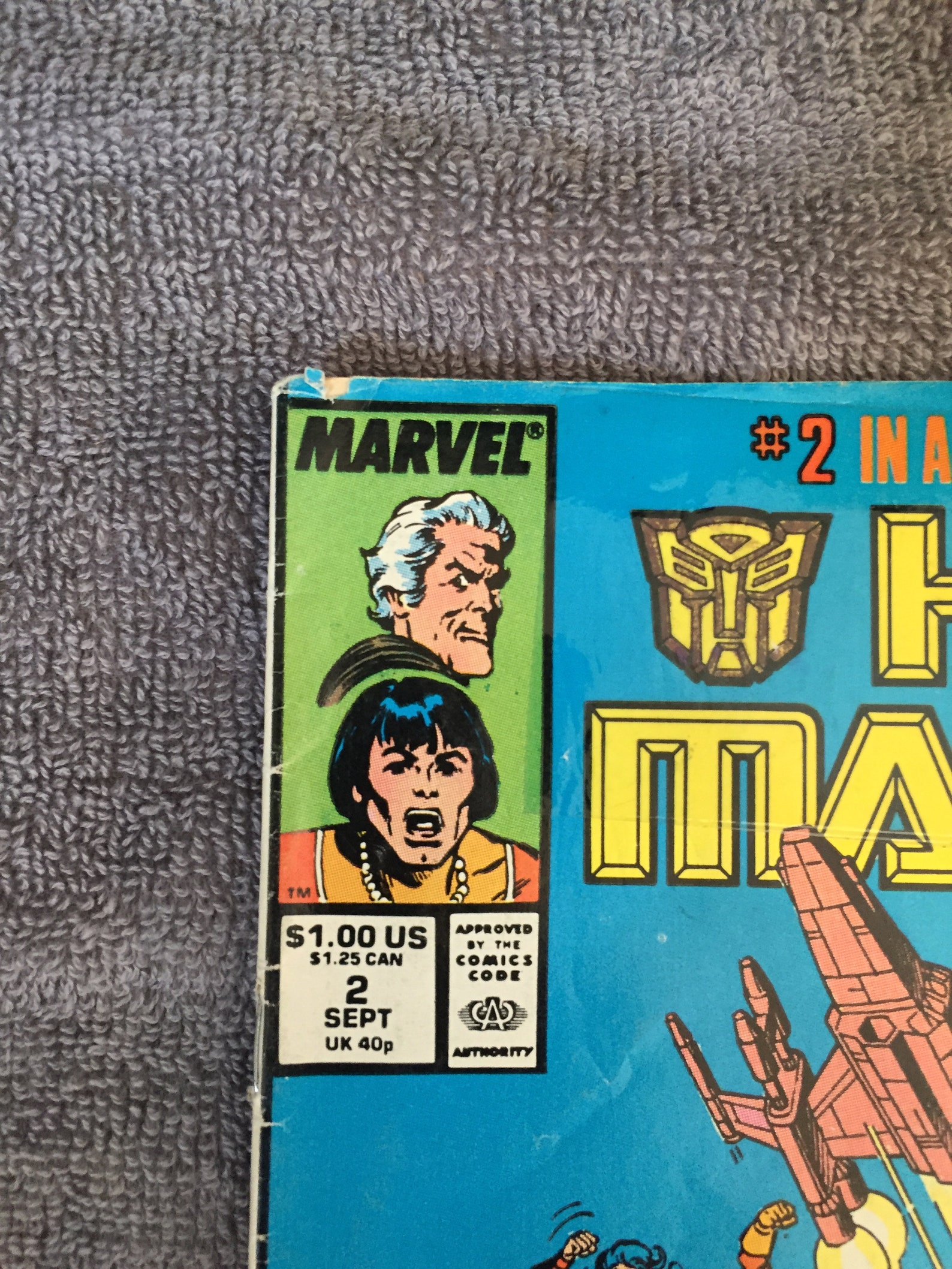 Vintage Rare Transformers HEADMASTERS 2 1987 Marvel US Comic Etsy