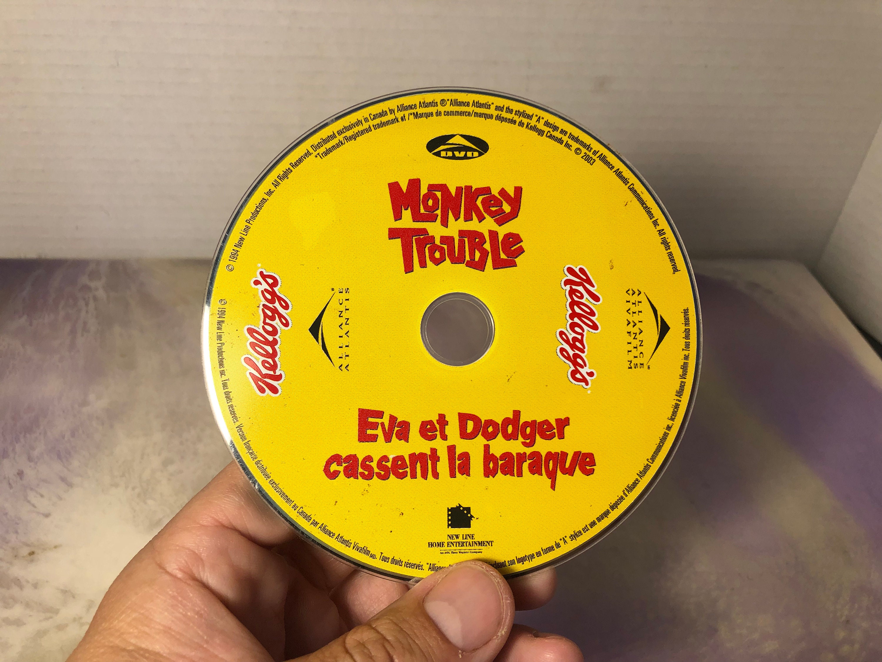 Vintage Kelloggs Cereal Computer Game - Monkey Trouble