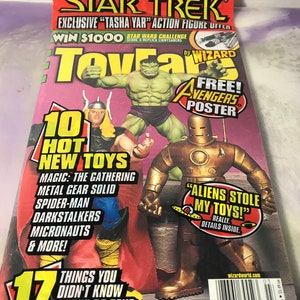 Vintage Rare Mint TOYFARE Magazin März 1999 #19 - Super Stück Nostalgie versiegelt