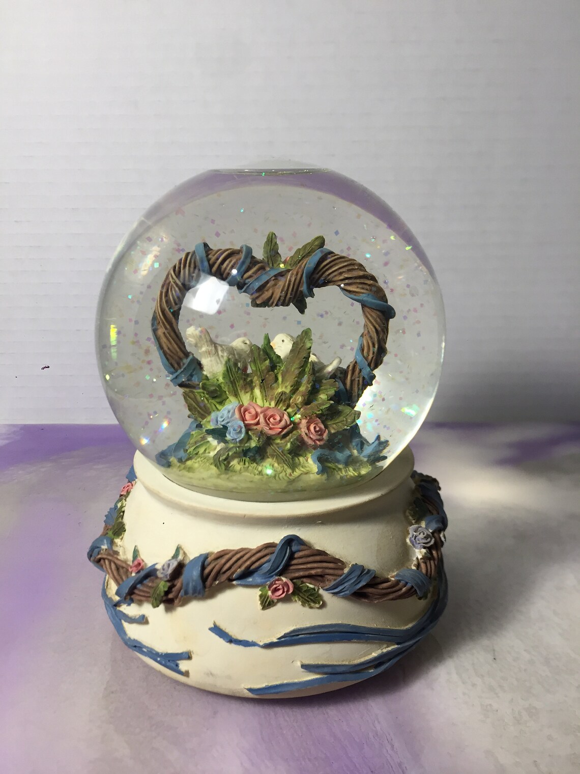 Vintage San Francisco Music Box Company Snow Globe Turtle Etsy