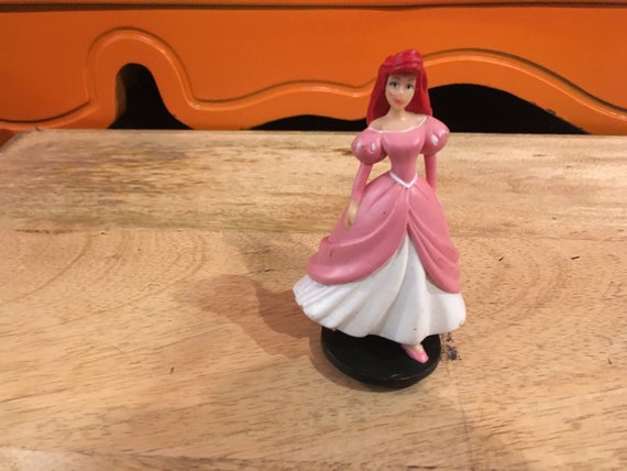 Disney Store Disney Princesses PVC Figurine Cinderella Pink Toy Cake Topper