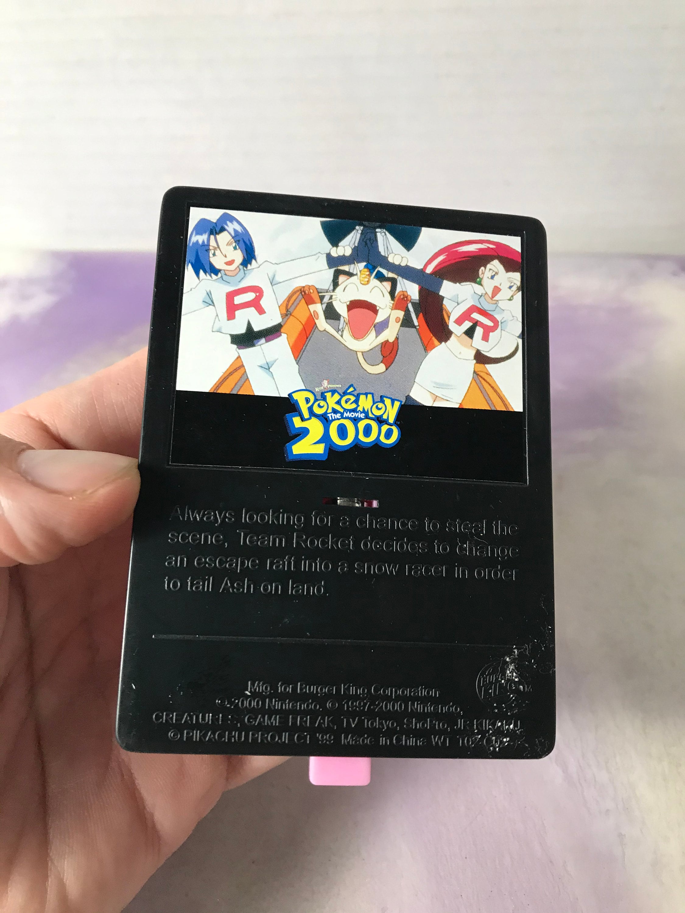 pokemon the movie 2000 cards Topps 2000 Box There are no significant imperfections or issues with the structural integrity of the card Pokmon The Movie 2000: The