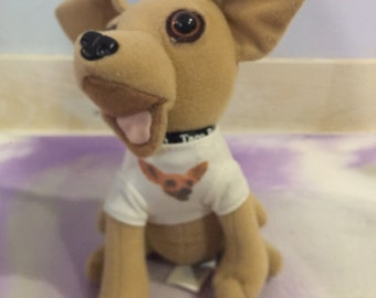 Lot of Taco Bell Chihuahua Plush Meal Toys Applause Brand 