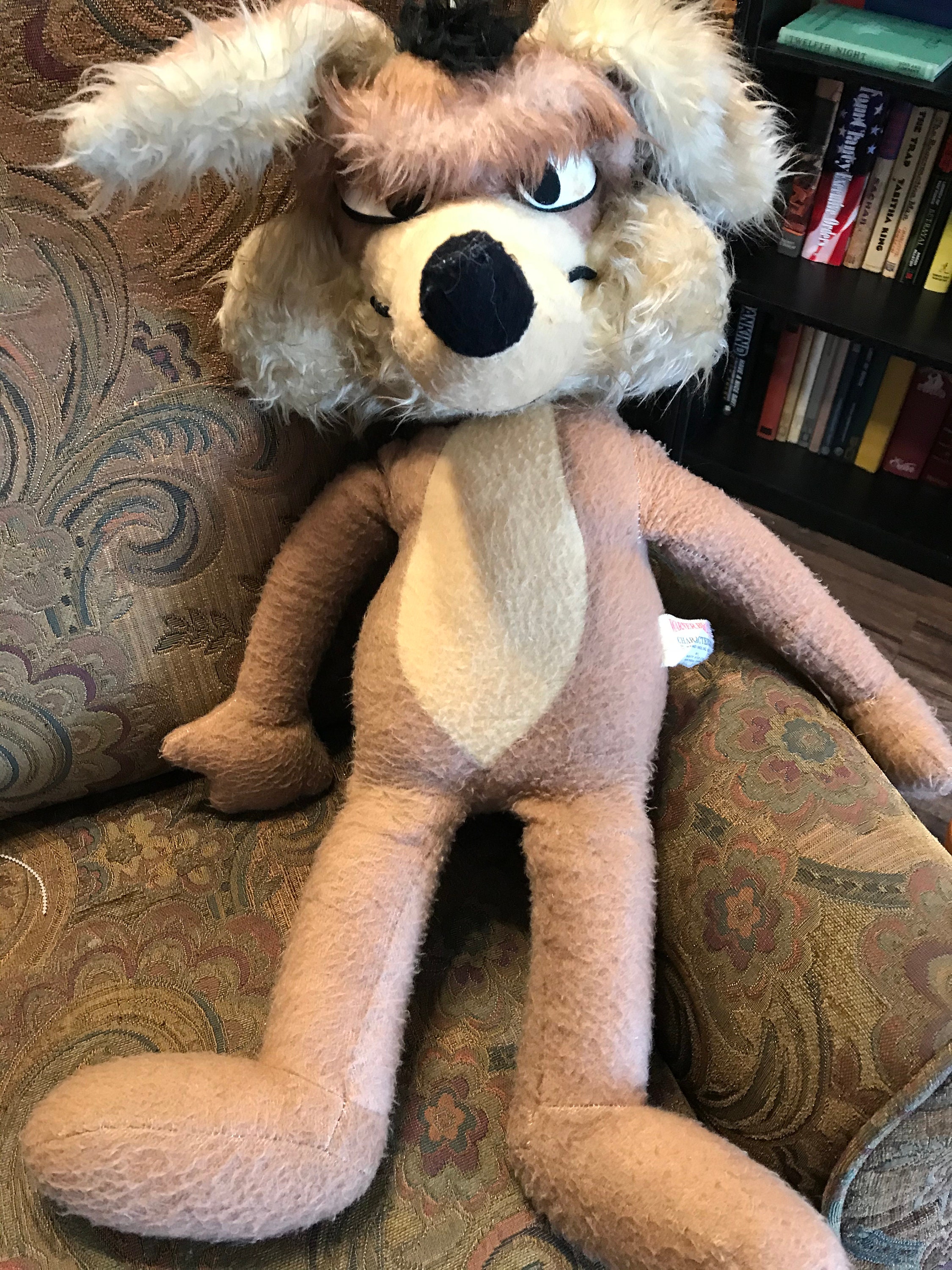 Buy Vintage Large Looney Tunes Wile E. Coyote Plush Stuffed Animal Online in India - Etsy Buy Vintage Large Looney Tunes Wile E. Coyote Plush Stuffed Animal Online in India - Etsy