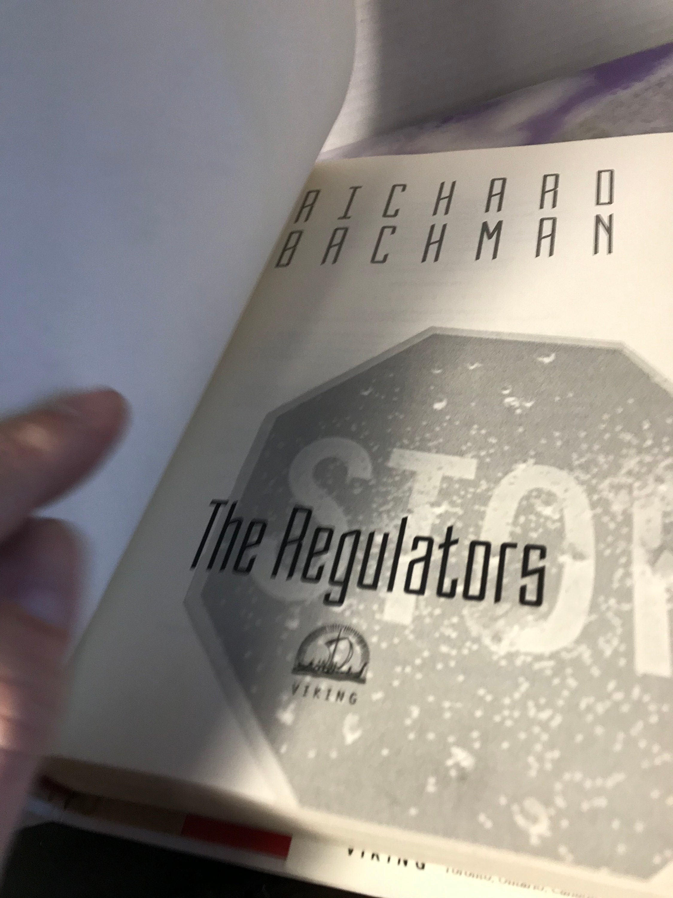 richard bachman the regulators richard bachman the regulators
