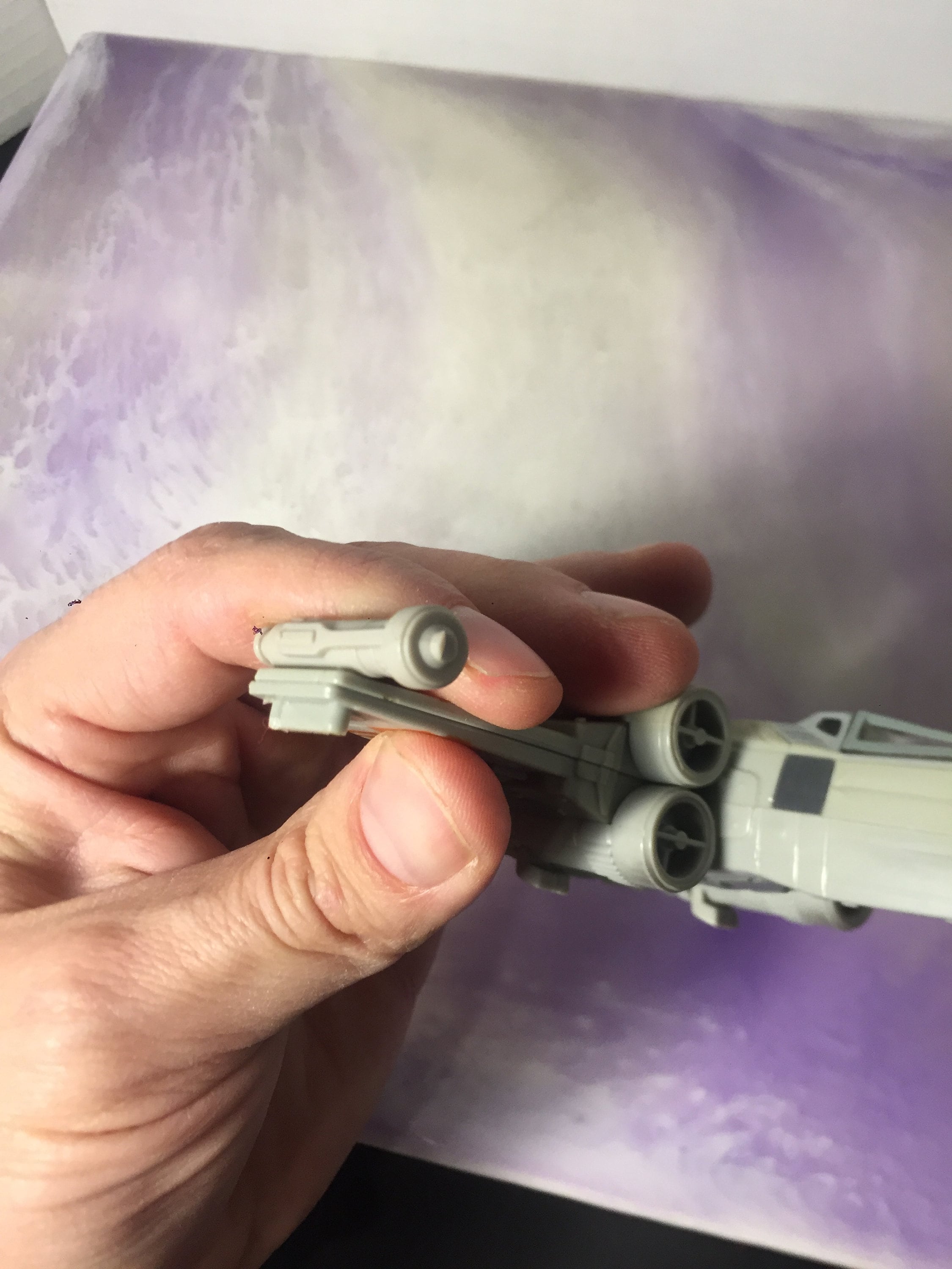Vintage STAR WARS Action Fleet Micro Machines X-wing Fighter With