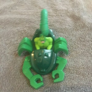 Vintage Spider-Man the Animated Series Mcdonalds Happy Meal Toy - Spiderman Scorpion Toy / Cake Topper 1995