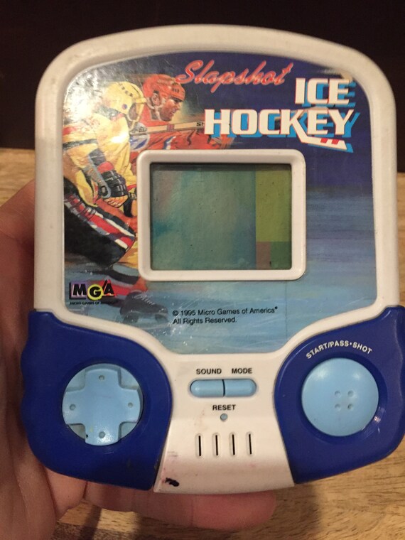 handheld hockey game