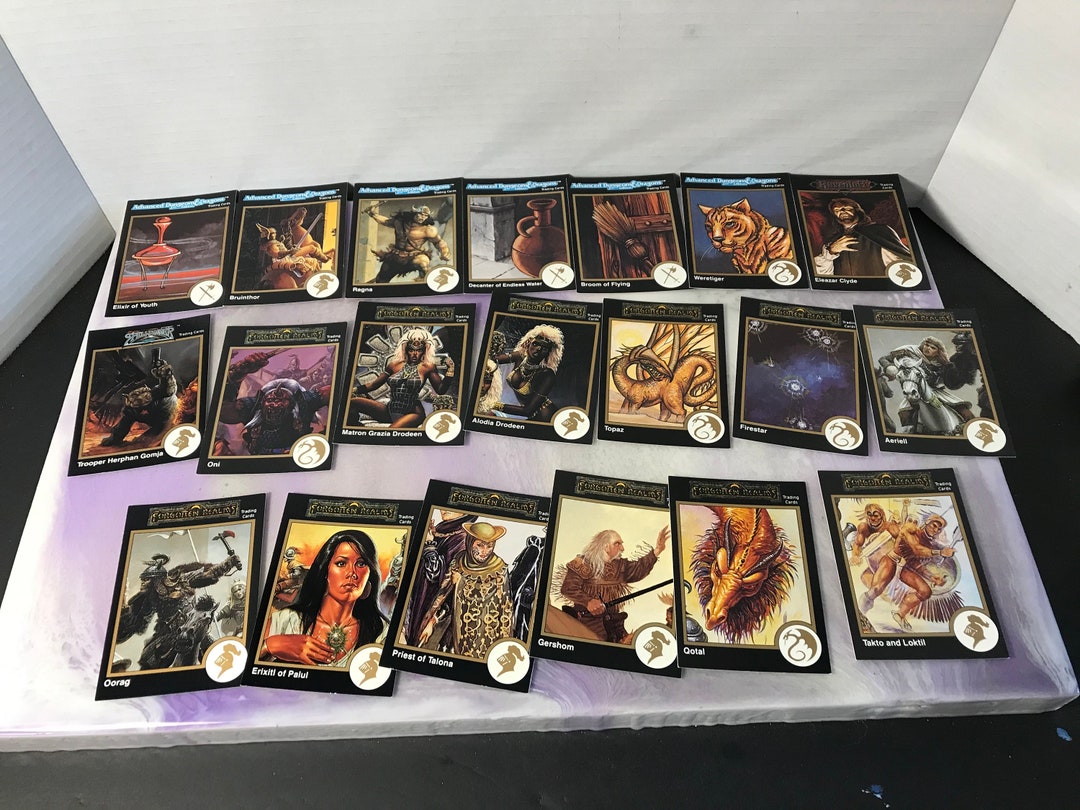 1991 アドバンスド・ダンジョンズ & ドラゴンズ トレーディングカードセット 1991 TSR Advanced Dungeons Dragons Trading Cards Factory Set