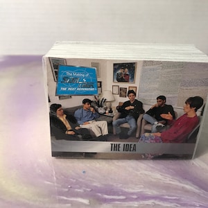 Vintage 1994 Sky Box Star Trek the Making of the Next Generation Collectors Card Set Gloednieuw! - Geweldige 90's Star Trek Card Lot
