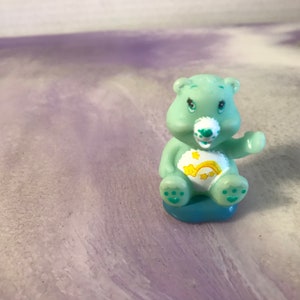 Care Bears Wish Bear Miniature Figure Cake Topper! Used Played With Figure