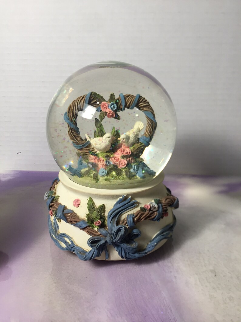 Vintage San Francisco Music Box Company Snow Globe Turtle Etsy