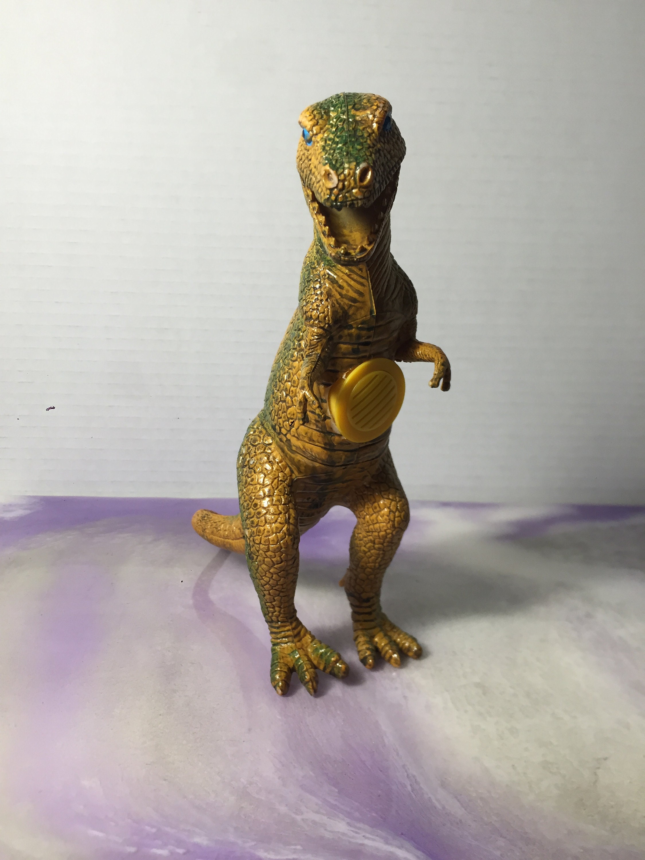 DIESEL 激レア 90s ''DINOSOUR'' NWT 1996 Vintage SAFARI Ceratosaurus Plastic Vinyl Dinosaur