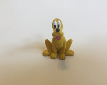 ヴィンテージ ディズニー ミッキーマウス プルート PVC フィギュア おもちゃ/ケーキトッパー - ミッキーマウス!