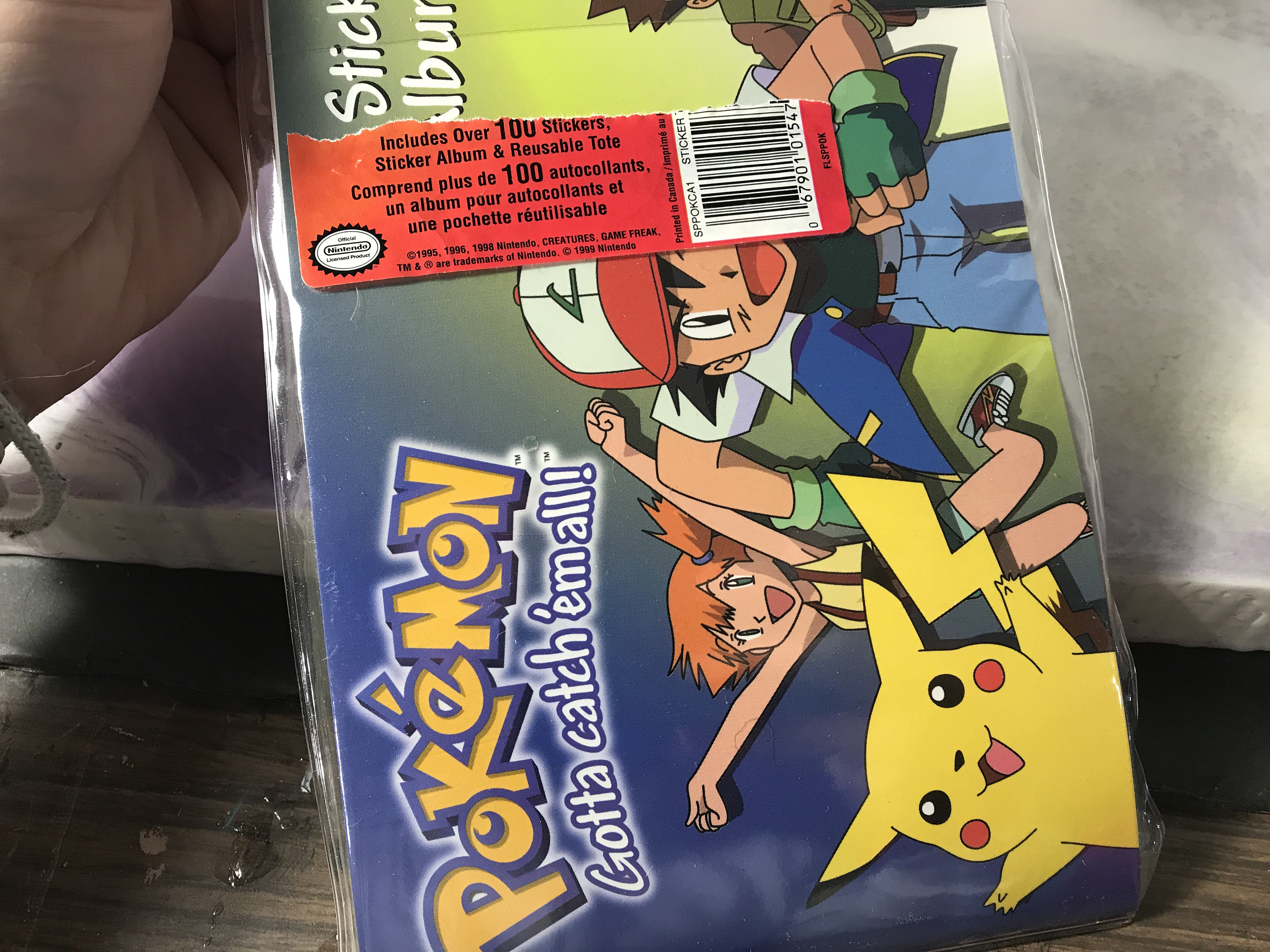 ビンテージ ポケモン ステッカー ブックとステッカー セット - とても