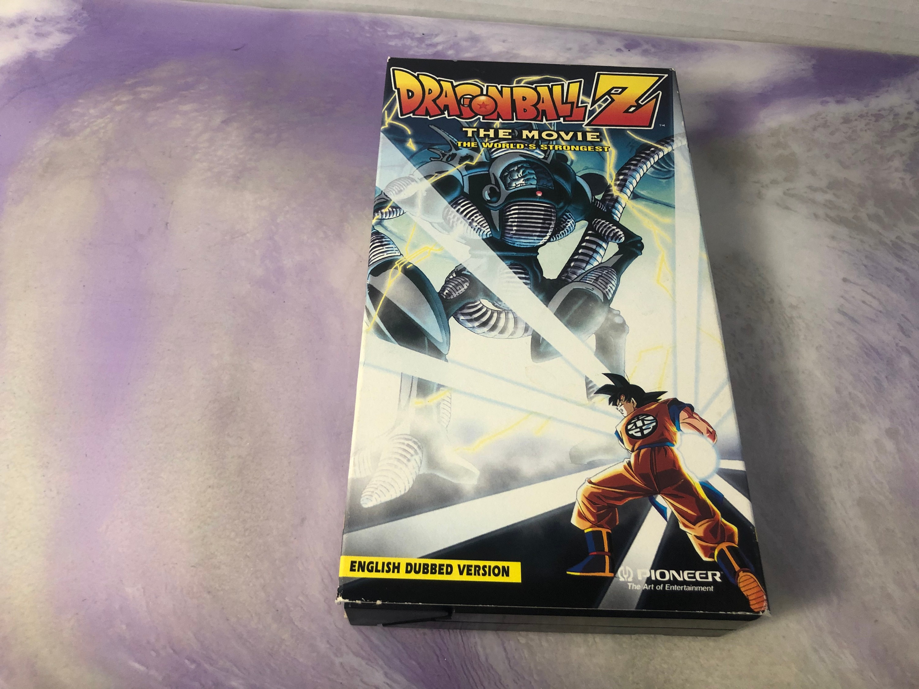 Vintage Dragonball Z the Movie - VHS Cassette Tape - Vintage 90's