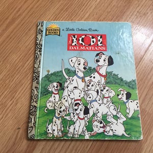 101 Dalmatians (Walt Disney&#39;s Classics) (Little Golden Books) Vintage Children&#39;s Books, Little Golden Books, Disney