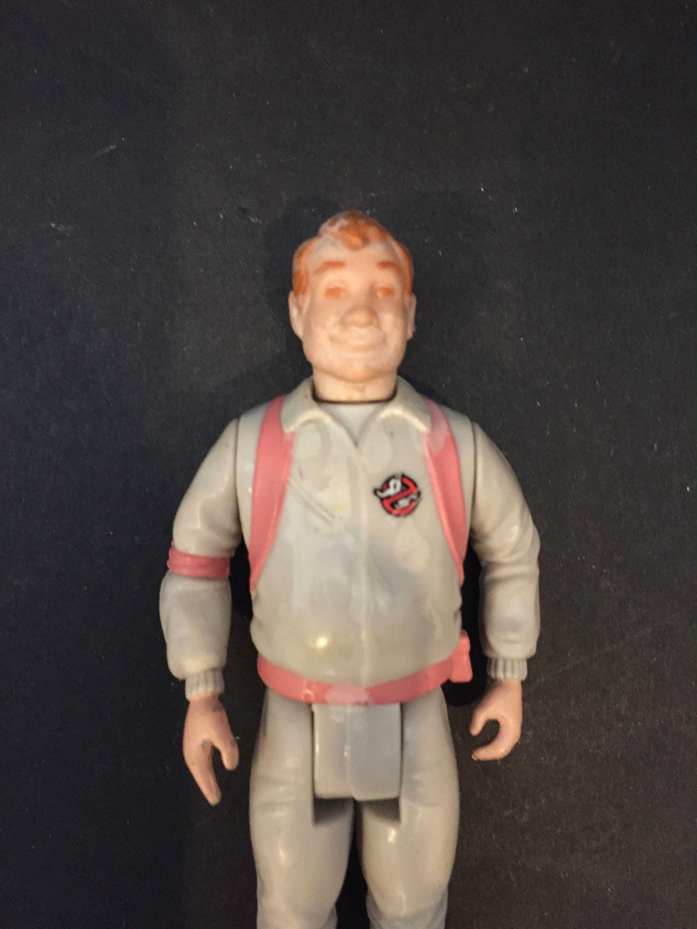 The Real Ghostbusters Ray Stantz 1984 Kenner Figure Vintage 1984 SOS