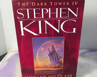 Stephen King The Dark Tower: The Wizard and the Glass Bk. 4  Softcover with Illustrations - First Plume Printing.