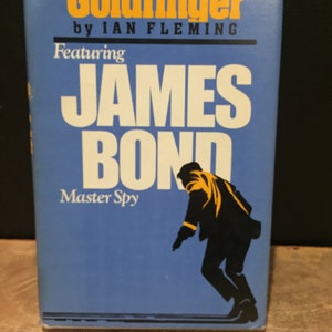Vintage Goldfinger Book Club Edition Hardcover (James Bond) (BCE) by Fleming, Ian - Rare James Bond Nostalgia - Great Shape