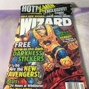 Vintage Rare Mint WIZARD Magazine May 1998 #81 - Awesome Piece of Nostalgia Sealed